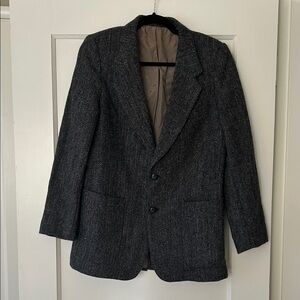 Vintage 100% wool Harris tweed jacket
